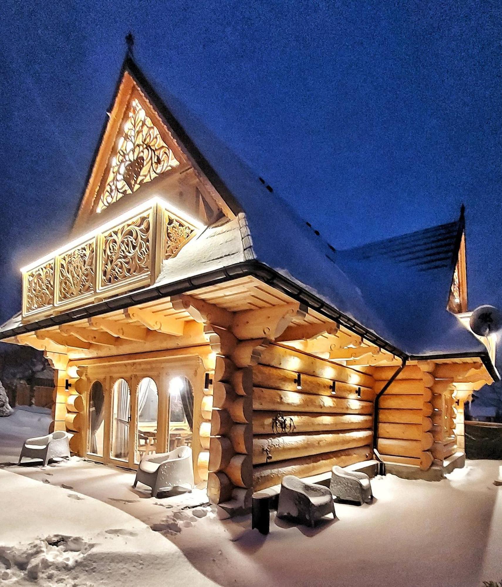 Bajkowa Chata 3 Magiczne Domki Jacuzzi Murzasichle Exterior foto